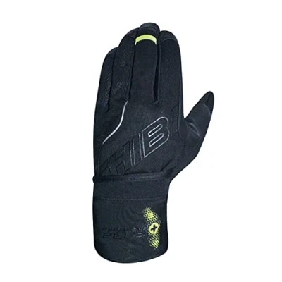 Image of Chiba Express + Winter Cycling Gloves Long with Cover Black 2024: Size: L (9)