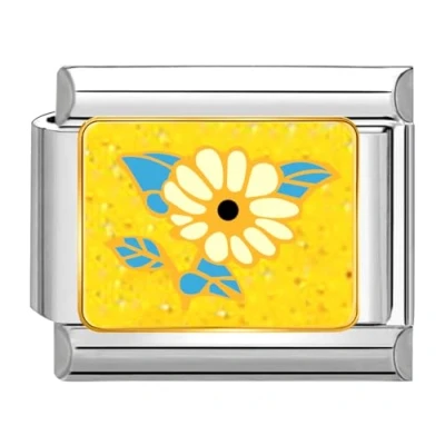 Image of Quiges 9mm Italian Style Charm Link Module Stainless Steel for Bracelets