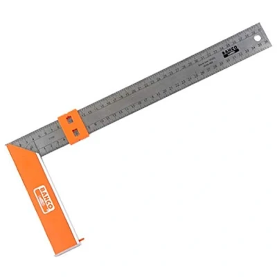 Image of Bahco 9048 400 Square,Silver/Orange, 400Mm