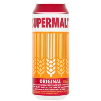 Image of Supermalt Extra Original Malt Drink 500ml x 5 Pack