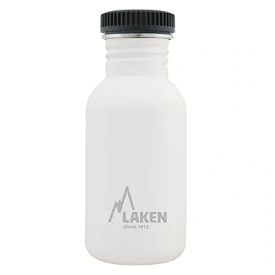 Image of LAKEN Unisex Adult Heavy Duty Stainless Steel Bottle 0.5 L White