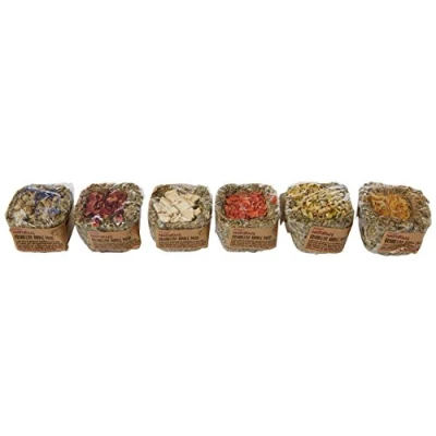 Image of Rosewood Naturals Grainless Nibble Pots, Rabbit Treats &amp; Small Animal Treats, Pack of 12
