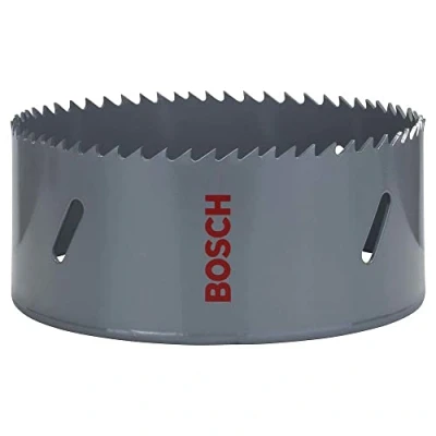 Image of Bosch Professional 1x Hole Saw HSS Bi metal for standard adapter (for various materials, Ø 114 mm, Accessory Rotary Drill)