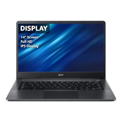 Image of Acer Chromebook 314 C934 Iron Intel Pentium Silver N6000 Processor 4 GB eMMC 128 14 INCH HD ComfyView LCD