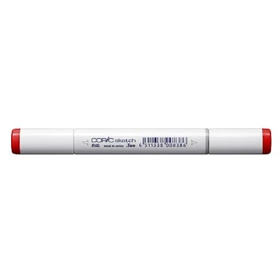 Image of COPIC Sketch Coloured Marker Pen (R 46) Strong Red, For Art &amp; Crafts, Colouring, Graphics, Highlighter, Design, Anime, Professional Beginners, Supplies Colouring Books