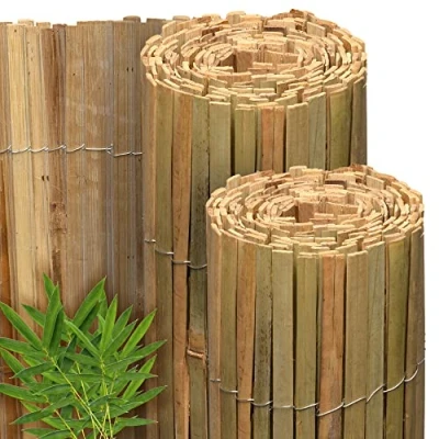 Image of Sol Royal Natural Garden Bamboo Fence 160x600cm SolVision B89 Robust &amp; Weatherproof FSC® Balcony Privacy Screen Protection Outdoor Mat Sun Wind