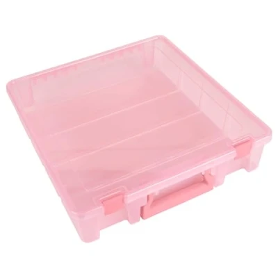 Image of Art Bin Super Satchel Box, Blush, 15.25&quot;X14&quot;X3.5&quot;, One Size