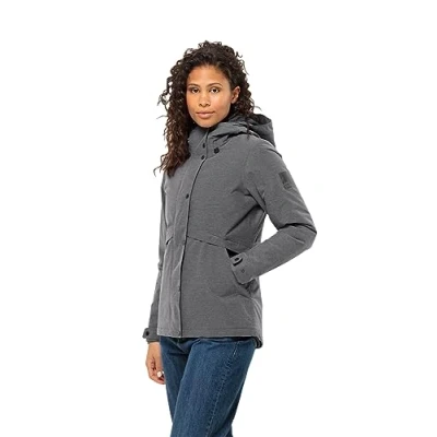 Image of Jack Wolfskin Women&#039;s Snowy Park Jacket W, Black, XS
