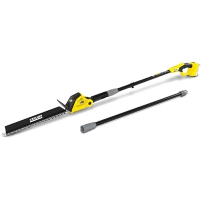 Image of Kärcher 18 V Cordless Pole Hedge Trimmer PHG 45, Cutting Length: 45 cm, Extension Insert, Angled Head, Power: Max 250 500 m, can be used with battery, Battery not Included