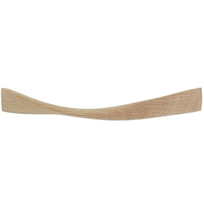 Image of Solmer LTD Wood Twist Pull Handle Kitchen Bedroom Cabinet Unit Door Cupboard Drawer (224 mm Hole Centre)