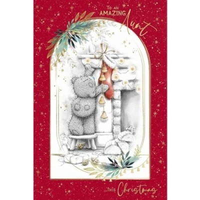 Image of Me To You Bear Amazing Aunt Christmas Card