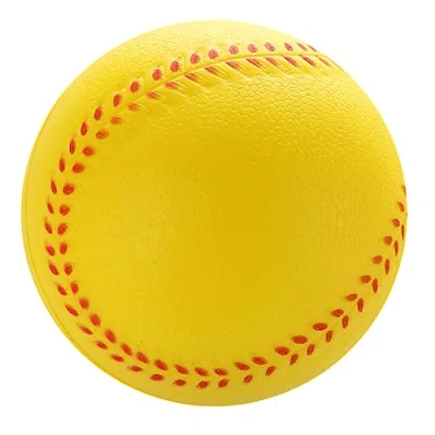 Image of Soft Baseballs Pu Leather Elastic Solid Trainning Wear Resistant Base Ball Batting Practice Softball For Bat Hit Baseball Toy Standard Training Hitting Kids