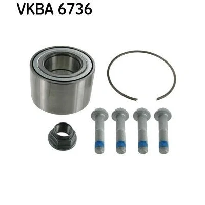 Image of FTC3226 Wheel bearing kit SKF VKBA 6736 84mm LAND ROVER: Range Rover 2