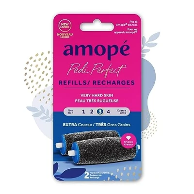Image of Amope Pedi Perfect Electronic Foot File Extra Coarse Diamond Crystals Refills, 2 Count by
