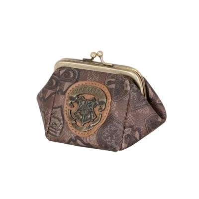 Image of Harry Potter Pride Clip Coin Purse, Brown, 10 x 7 cm