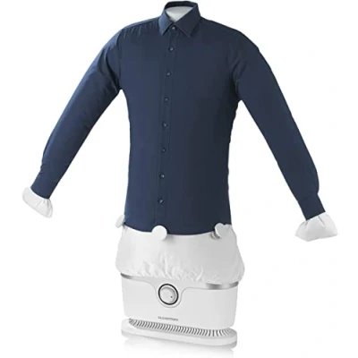 Image of CLEANmaxx automatic shirt iron Dries and smoothes shirts blouses replaces the or ironing station Also to freshen up your clothes