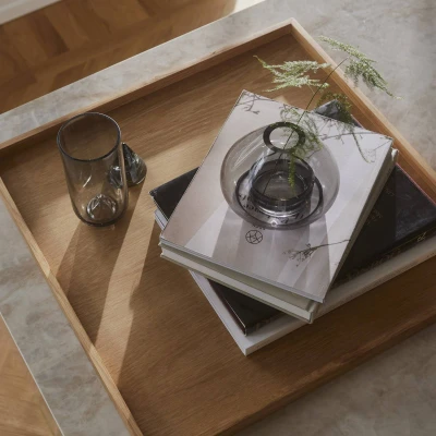 Image of AYTM Unity tray, oak, length 52 cm, width wood