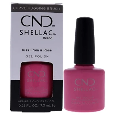 Image of CND Shellac Kiss from a Rose 7.3ml