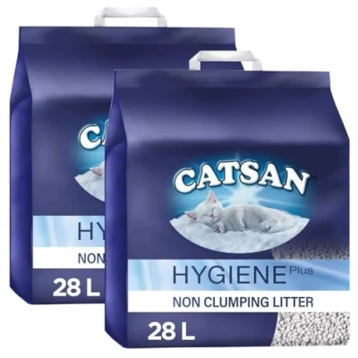 Image of 2 x 28L Catsan Hygiene Cat Litter