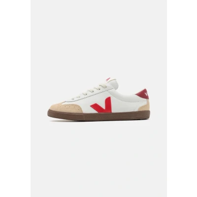 Image of Veja Volley Trainers, Women&#039;s, Size: 5, White/pekin/bark High quality imitation leather