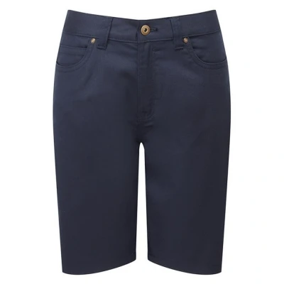 Image of Premier Womens/Ladies Chino Shorts (Navy) Size 18 UK