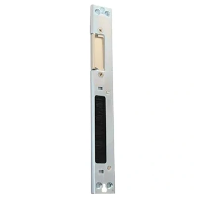 Image of Universal Upvc Door Latch &amp; Deadbolt Plate Centre Keep Right Hand