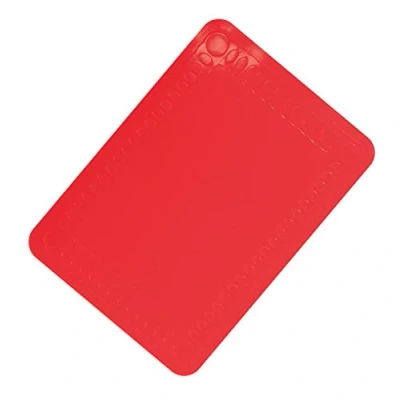 Image of Aidapt Anti Slip Wipe Clean Heat Resistant Silicone Table Mat 250x180mm in Red