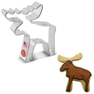 Image of Ann Clark Cookie Cutters Moose Cutter, 8.3 cm