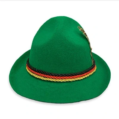 Image of Akemaio Hat Cap for Bavarian German Adult Oktoberfest Beer Costume Cosplay Beer, Headwear Fancy Dress Costumes