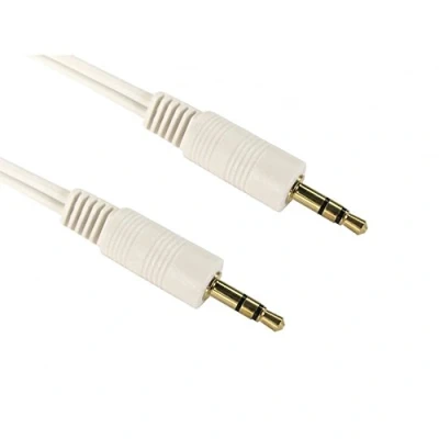 Image of 2m 3.5mm Stereo Cable White