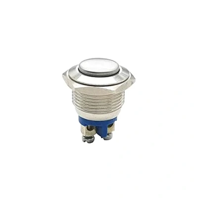Image of Push Button Switch Momentary Electrical Starter for Circuit Control