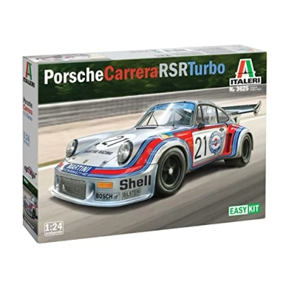 Image of Italeri ITA3625 Porsche Carrera Scale Model kit, Unpainted