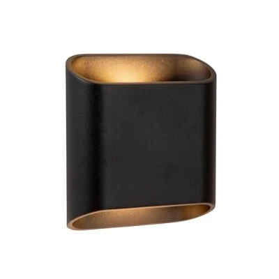 Image of Atila Wall light Outdoor LED Dim. 2700K IP65 Black