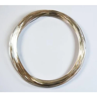 Image of celloexpress Aluminium Craft Wire 0.8mm x 10m (Diameter Length) 20 Guage (Pale Gold)