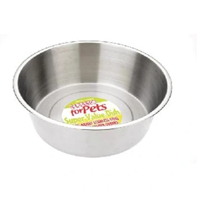 Image of Classic Pet Products Super Value Stainless Steel Dish, 9500 ml