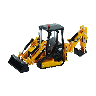 Image of Britains JCB Farm Tomy Toys, Tracked Backhoe Loader, 1:32 1CXT Truck, Collectable Tractor Toy,1:32 Scale Suitable for Collectors and Kids, 3 year plus