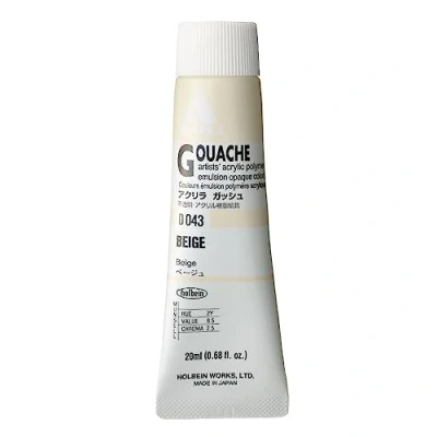 Image of Holbein Acryla Gouache Beige (A) 20ml