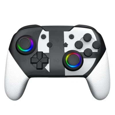 Image of Switch Pro Controllers, Controller Compatible with Switch/Lite/OLED, 6 Axis Gyro, Turbo, Dual Vibration