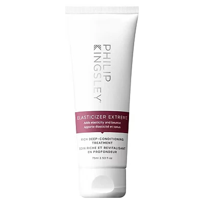 Image of Philip Kingsley Elasticizer Extreme Deep Conditioning Hair Mask Repair Treatment Pre Shampoo Reduces Breakage and Frizz or Dry, Damaged Curly 75ml
