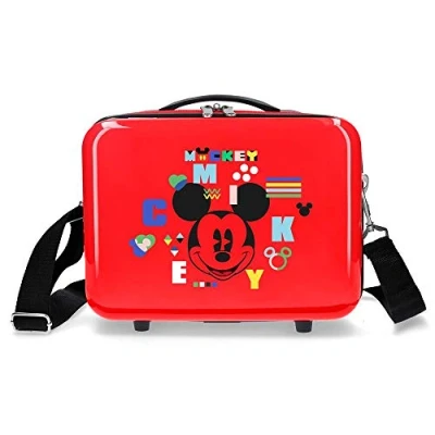 Image of Disney Mickey Shape Shifter Adaptable Toiletry Bag, Multi Colour, 29 x 21 15 cm, Rigid ABS 9.14 L, 0.85 kg