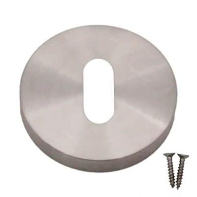 Image of Keyhole Cover Escutcheon Stainless Steel Design Pack of 1