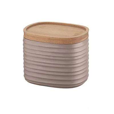 Image of Guzzini Jar, 100% recycled plastic, Taupe, One Size