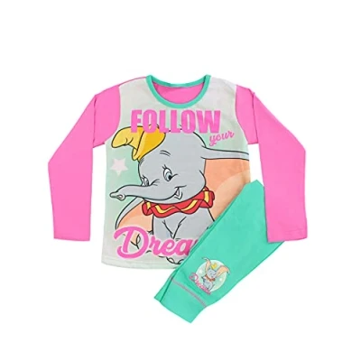 Image of Disney Dumbo Follow Your Dreams Cotton Pyjamas 4 5 Years