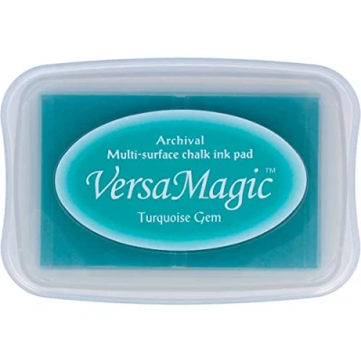 Image of Tsukineko Versamagic Chalk Finish Ink Pad Turquoise