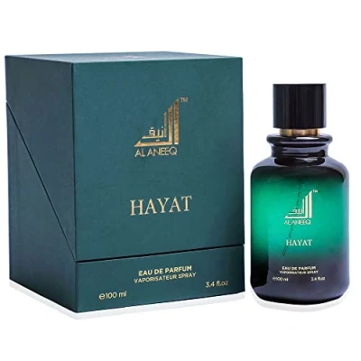 Image of Hayat Perfume for Men &amp; Women by Al Aneeq Unisex Eau de Parfum (100ml)