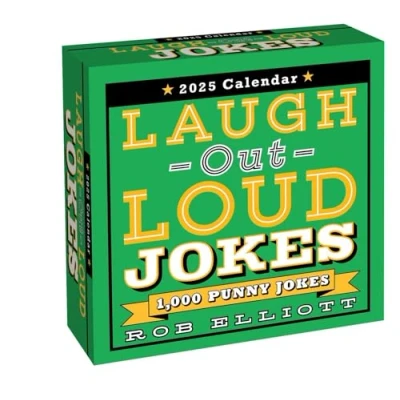 Image of Laugh Out Loud Jokes 2025 Day to Calendar: 1,000 Punny