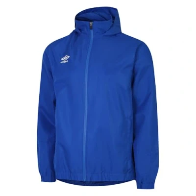 Image of Umbro Mens Total Training Waterproof Jacket (3XL) (Royal Blue/White)