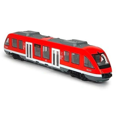 Image of Dickie Freewheel City Train with Opening Roof &amp; Doors