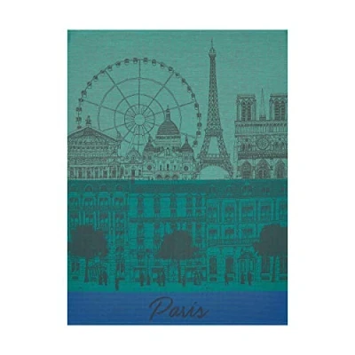 Image of Le Jacquard Francais Paris Panorama Jardin 22745 Tea Towel 60 x 80 cm Cotton