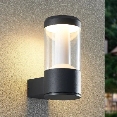 Image of Arcchio Dakari LED outdoor wall light, smart